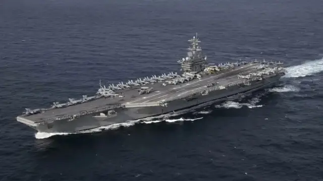 Kapal Induk AS USS Nimitz Bebas Lewat Selat Malaka?