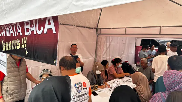 PDIP Berbagi Kebaikan: Periksa Mata & Kacamata Gratis