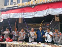 27 Senjata Tajam Ditemukan di Mobil Pribadi Lubang Buaya