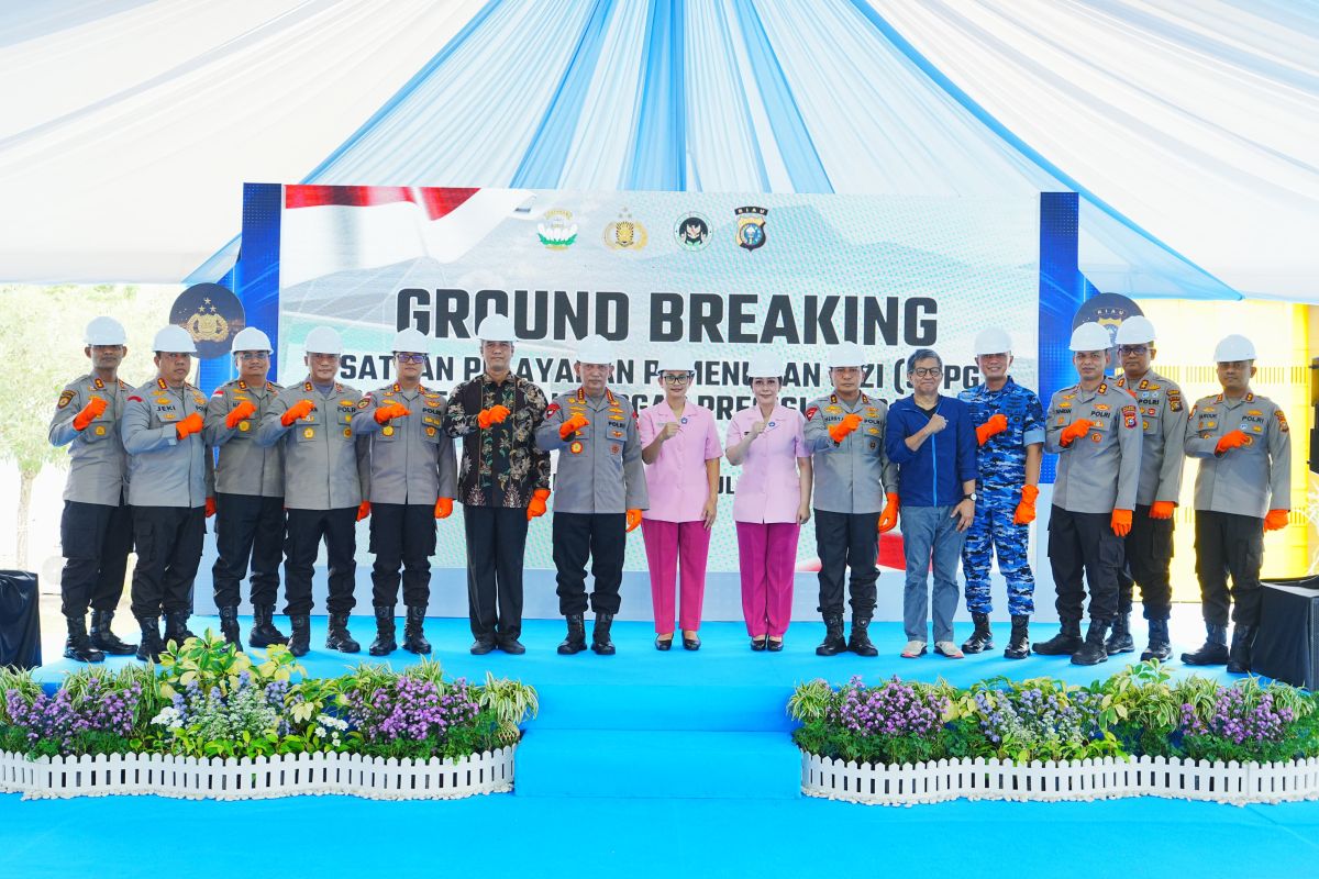 Kapolri Dukung Pembangunan 9 SPPG Polda Riau: Groundbreaking Dimulai