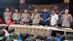 Puluhan Remaja Ditangkap, Gagalkan Aksi Tawuran Sadis