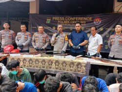 Puluhan Remaja Ditangkap, Gagalkan Aksi Tawuran Sadis