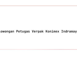 Lowongan Petugas Verpak Konimex Indramayu Tahun 2025 (Lamar Sekarang)