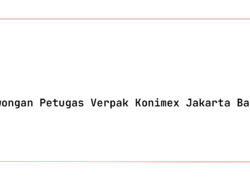 Lowongan Petugas Verpak Konimex Jakarta Barat Tahun 2025 (Resmi)