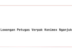 Lowongan Petugas Verpak Konimex Nganjuk Tahun 2025